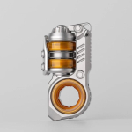 Gobigger Sinian Pei Roostevabast Terasest H&auml;&auml;lestushark Fidget Liugur Suruv Muna Antistress ADHD EDC Fidget Spinner M&auml;nguasjad gray