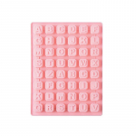 Silikoonist 26 inglise t&auml;hestiku modelleerimine ise k&auml;sitsi valmistatud &scaron;okolaadivorm k&uuml;psetamine biskviit j&auml;&auml;resti vorm sinine