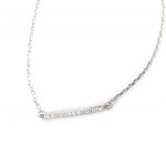 Les Tr&eacute;sors De Lily [K3405] - Bracelet Argent 'D&eacute;esse' blanc argent&eacute; valge