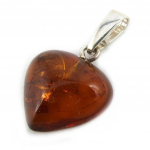 Les Tr&eacute;sors De Lily [N1941] &ndash; k&auml;sit&ouml;&ouml;na valmistatud h&otilde;bedast ripats  Love  Amber - 16x15 mm h&otilde;be