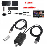 Suure v&otilde;imendusega madala m&uuml;ratasemega HDTV antenni v&otilde;imendi signaaliv&otilde;imendi teleri HDTV antenni jaoks USB toiteallikaga Line length 0.6m must