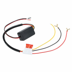 Auto LED p&auml;evas&otilde;idutulede automaatse sisse/v&auml;lja l&uuml;liti kontroller 12V DRL relee must