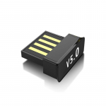 FONKEN USB Bluetooth adapterid BT 5.0 USB juhtmeta arvutiadapter helivastuv&otilde;tja saatja donglid s&uuml;learvuti k&otilde;rvaklapid BL must