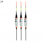 3 tk helendav LED-valgus elektrooniline vertikaalne &ouml;&ouml;p&uuml;&uuml;k ujukbobberpoi 1#