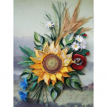 Teemantmaaling Lilled Rhinestone Mosaiic Teemanttikandid Lilled Ristpistes Mosaiik Teemant Kodukaunistus 20X30CM