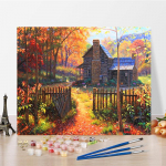 Kunst DIY Maalimine numbrite j&auml;rgi Digitaalne &otilde;limaal Teemantmaal Kodu kaunistus Numbritega maalimine Hobid &Otilde;limaal 40x50cm no frame