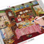 Teemantmaaling Uus k&ouml;&ouml;k Teemanttikandite m&uuml;&uuml;k Portree Lastele Pildid Rhinestones Mosaiik K&auml;sitsi valmistatud kingitus Full Round (20X30CM)