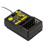 FLYSKY FGR8B 2.4GHz 8CH vastuv&otilde;tja PWM/ PPM/ i-bus v&auml;ljund AFHDS3 saatjatele RF moodulid PL18/ must