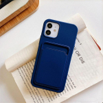 Pehme silikoonist telefoni&uuml;mbris iPhone 13 Pro Max 12 11 kaardipesa jaoks taskurahakoti tagakaas Samsung S21 A32 Xiaomi Poco M3 Pro Redmi 9T jaoks For iPhone 13