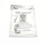 10 tk / pakk Dental Orthodontic Niti Close Spring Anterior Hammas Tooth Torque Spring Dental Ortodontia Ortodontiline materjal 0.012*6mm