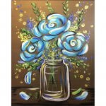 Uus 5D DIY Teemantv&auml;rvimispudel, Istutatud Teemanttikandid Vaas Ristpistes T&auml;is&uuml;mmargune puur Kodukaunistamise K&auml;sitsi kingitus Full Round 15x20CM