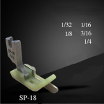 2tk lapik autoplast koos noapressijalaga SP-18 1/43/161/81/161/32RTeflon parempoolse t&otilde;kestaja jalapress 1/4 2pc
