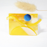 Blucome armas akr&uuml;&uuml;list ristk&uuml;likukujuline naiste pross mantli &uuml;likonna jaoks, hijabist n&ouml;&ouml;pn&otilde;elad, uusaastakingitused kollane