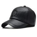 PU talvine pesapallim&uuml;ts Meeste Snapback M&uuml;ts Reguleeritav talvine soe K&otilde;rvaklapid Homme m&uuml;tsid Hip Hop m&uuml;tsid must