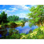 5D isetegemise teemantmaal maastik kosk t&auml;is &uuml;mmargune kivist tikandid ristpistes komplekt mosaiikpildi kaunistus kingitus Full Round 60x90CM