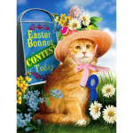 5D Teemantmaal Ristpistes Koer ja Kass Loom Teemantmosaiiktikandid Lastele Kingitus Pilt Lastetoa Sisustus Full Round 20x30CM