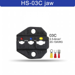 1 tk HS-pressitang L&otilde;uad Tangid stantsid Pistiku toru isolatsioon Isoleerimata lipp koaksiaalkaabli klemmid Vahetatav pressimine YEFYM