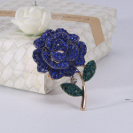 Blucome v&auml;rskendav emailiga tilkuv &otilde;litaim lill lill pross Korea stiilis uus riiete aksessuaarid pin punane