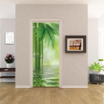 PVC kodusisustus Sissep&auml;&auml;suukse kleebis Vann Du&scaron;iruum Magamistuba Isekleepuv fototapeet Renoveerimisplakat Veekindel 77x200cm(cut 2pcs)