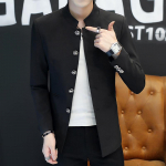 Mees, sale, kena, kena kaelusega bleiser, 5 pandlaga, noortele m&otilde;eldud vabaaja bleiser XXXL must