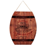 Les Tr&eacute;sors De Lily [A2514] &ndash; pruun  Sommeljee  t&uuml;nni metalltahvel (Chateau la Part des Anges) - 30x24 cm pruun