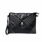 JIETOTYX teismeliste t&uuml;drukute m&uuml;nt Goth rahakott Randmepaelaga kott Kolju rahakotid Naiste v&auml;ikesed k&auml;ekotid, t&otilde;mblukuga neediga &otilde;lakotid must