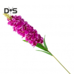 1 oksa Lihtne hooldada Simulatsioonlill Realistlik Elegantne Pulmapidu Kunstlik H&uuml;atsindi Lillekimp valge