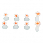 Ohutu jalgade s&otilde;rmede k&uuml;&uuml;nte kaunistused, l&otilde;hkuja, plekikindel, mugav kandmine varvaste eraldamine G