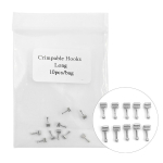 10 tk/pakk hambaravi ortodontilised krimpsutavad konksud pikad/l&uuml;hikesed/stopp-t&uuml;&uuml;pi Long Type