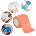 (Kung Pao kana)Elastsed sidemed Isekleepuv side mittekootud spordisideme lint 5 cm x 4,5 m One size oranž