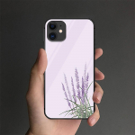 Art Painting lillega karastatud klaasist telefoni&uuml;mbris iPhone'i jaoks Samsung Galaxy OnePlus Oppo Xiaomi Redmi Note SA 7 8 9 10 11 12 13 14 20 21 22 53 Pro Ultra iPhone 6 or 6S