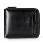 Baellerry meeste rahakott Kunstnahast moodne kaardihoidja L&uuml;hike stiilis rahakott &Auml;rirahakotid 11.5cm*3cm*9.5cm must