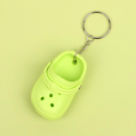 Mini sussid kingad v&otilde;tmehoidja armas 3D EVA Beach Hole Little Croc kinga v&otilde;tmehoidja naiste seljakott ripats v&otilde;tmehoidja tarvikud roheline