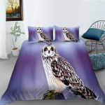 3D digitaaltr&uuml;kiga voodipesukomplekt tekikate ja padjap&uuml;&uuml;r, &uuml;heinimesevoodi t&auml;issuuruses loomamustriga voodipesu koos t&otilde;mblukuga Clean Mugav voodipesu DE 100x135cm