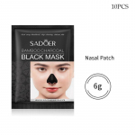 Charcoal Black Mask Puhastage ja kahandage pooreNinamask 10pcs