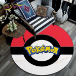 Elutoa vaip Pikachu Cartoon Pokemon 3D &uuml;mmargused matid diivanilauale Kodu lastele P&otilde;randavaip, libisemisvastane ala vaip 150cm