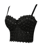 2024 Fashion Carnival Party Club Stage Dj Vest Short Prom Sexy Shiny Diamond Nightclub Diamonds Pearls Rinnahoidja Korsett Top Naiste Topid Camisole Tank Top 36
