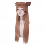 90CM Kilbikangelase t&otilde;us Cosplay Tate No Yuusha No Nariagari Raphtalia Parukas Pikk Pruun Juustega Parukad Perucas K&otilde;rvadega 90CM pruun