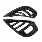 Toyota Highlander 2022 kroomitud eesmise tagumise p&otilde;rkeraua udutule katte trimmi veekindla udutule raami kaunistusega Front Carbon fiber