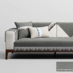 Hiina diivanipadi New Four Seasons universaalne Ben White Rice valge istmepadi valge padjakate Hiina padi 45*45 hall