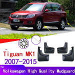 Auto porilapid Volkswagen VW Tiguan MK1 AD1 5N 2007-2015 Porikaitsed Pritsmekaitsed Poritiibad must