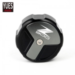 Mootorratta tarvikud CNC tagumise pidurivedeliku silindri peapaagi kaanekork Kawasaki Z900 RS jaoks must