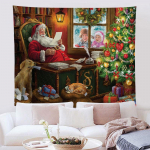 J&otilde;uluvaibad seinavaibad Bohemia hipid &uuml;hiselamutoa kaunistamine suured riidest seinad kardinad voodilinad rannar&auml;tikud 95*73cm