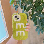 S&uuml;gis/talv Cartoon Frog raamiga pehme telefoni&uuml;mbris iPhone 15 14 13 12 11 Pro Max k&otilde;ikeh&otilde;lmav kukkumiskaitse kate iPhone 15 Pro Max roheline