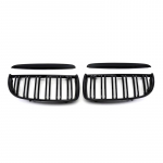 New Look autov&otilde;re Grill eesmine neeru l&auml;ikiv 2 rida topeltliist BMW 3. seeria E90 E91 jaoks 2005-08 320i 325i 325i 328i 330i All Black