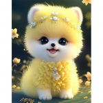 P27# armas Pommeri koera kleebis auto vin&uuml;&uuml;lkleebise veekindlal kaunistusauto kleebistel A-15cm-Longest Side