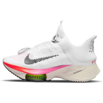 Nike Air Zoom Tempo NEXT% FlyEase Rawdacious Naiste tossud Valge Pesutud-Korallroosa-Blast DJ5449-100 36
