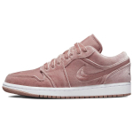 Air Jordan 1 Low SE Roosa Samet Naiste Tennised Roostepruun-Roosa Valge DQ8396-600 38