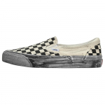 Vans OG Classic Slip-On LX Stressed - Must ruuduline unisex tossud VN0A32QNBKC 36