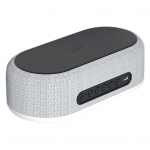 1 komplekti digitaalne &auml;ratuskell koos juhtmevaba laadimisega h&auml;mardatav LED &ouml;&ouml;valgustemperatuuri n&auml;idiku koduvarustus valge